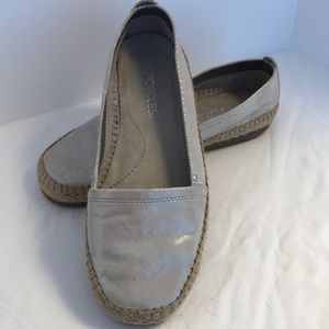 born stitch espadrille flats